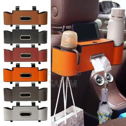 Multi-Functional Universal Car Seat Storage Box Cup Holder