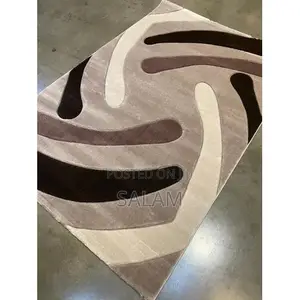 Abstract Area Rug Soft Textured Carpet for Living Room & Bedroom Decor