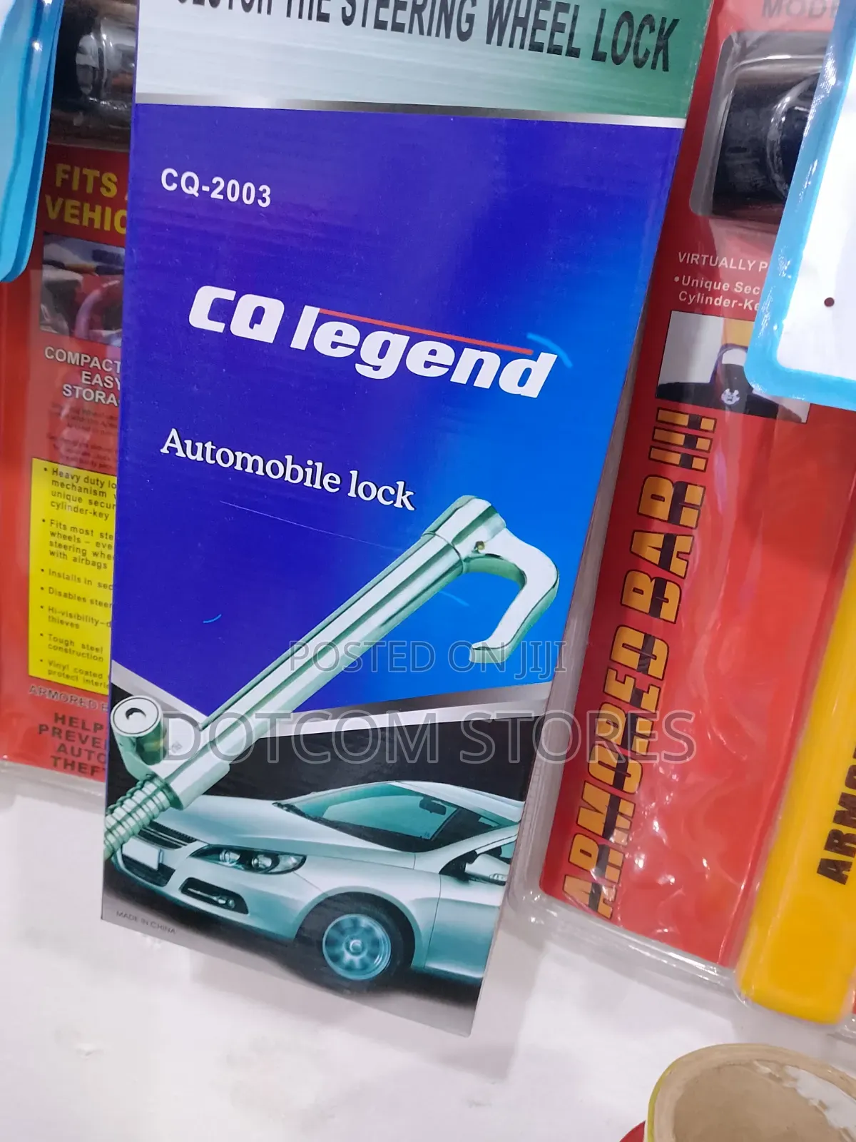 CQ Legend CQ-2003 Automobile Clutch and Steering Wheel Lock