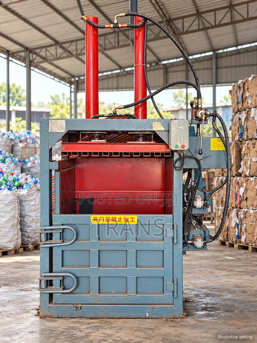 Hydraulic Baling Press Machine for Sale