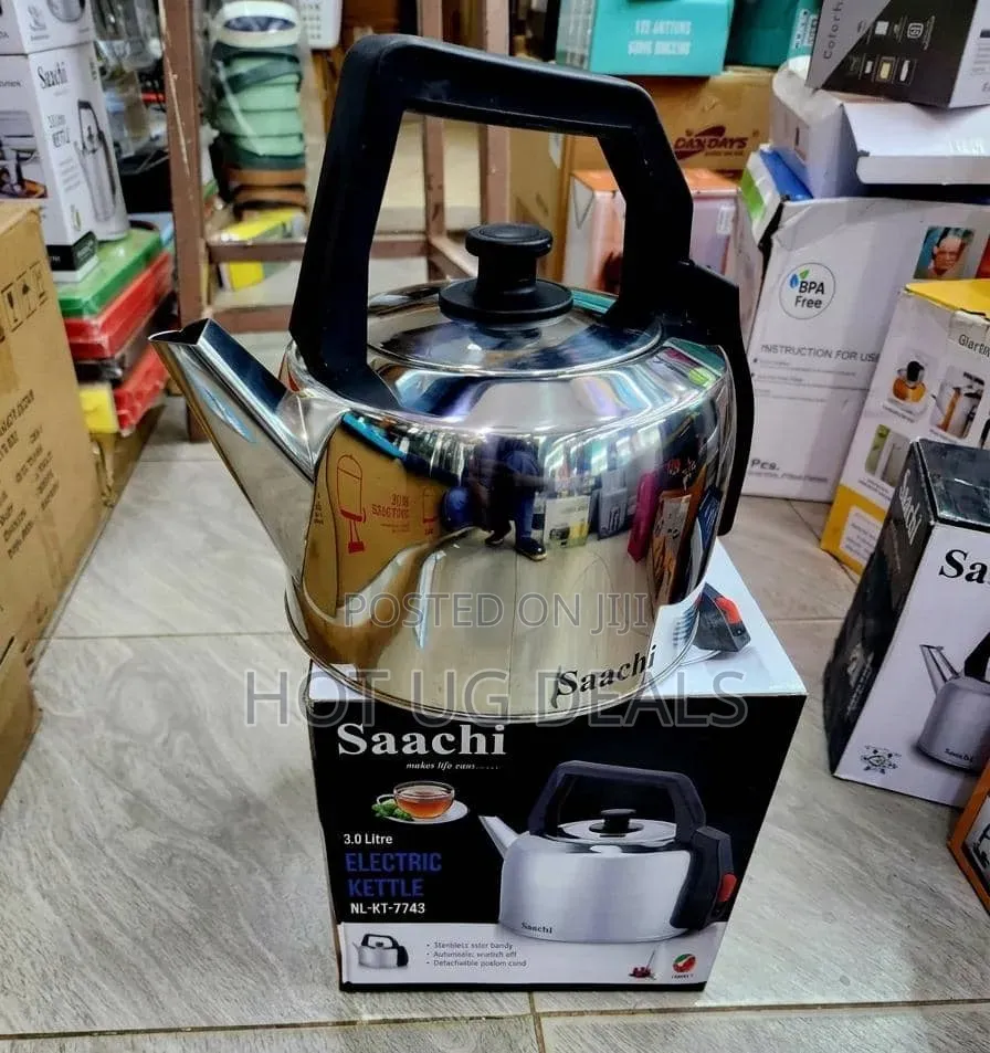 Saachi 3.0L Electric Kettle NL-KT-7743 – Stainless Steel Water Kettle