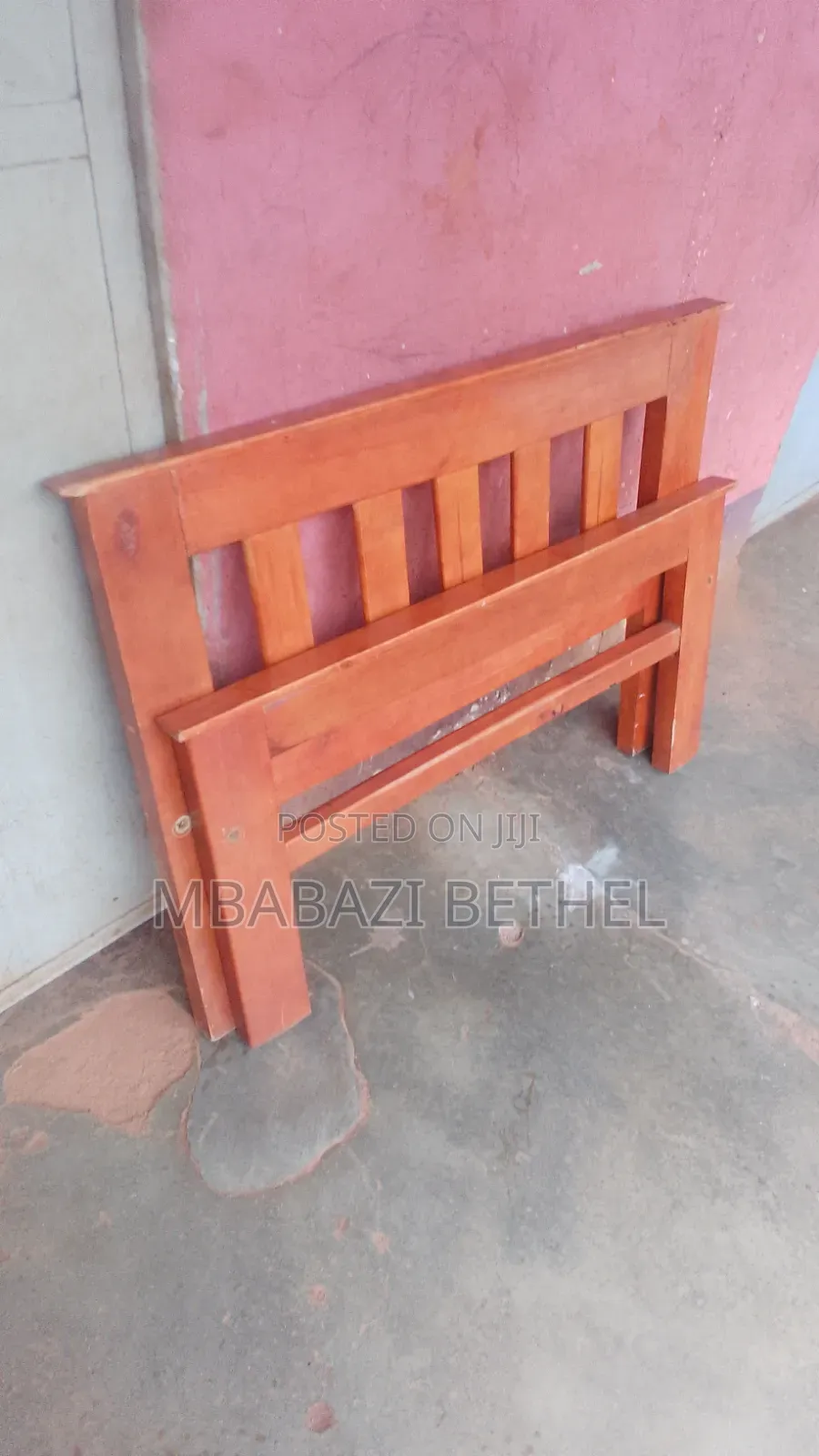 Used 3by6 Wooden Bed in a Perfect State Available for Sale