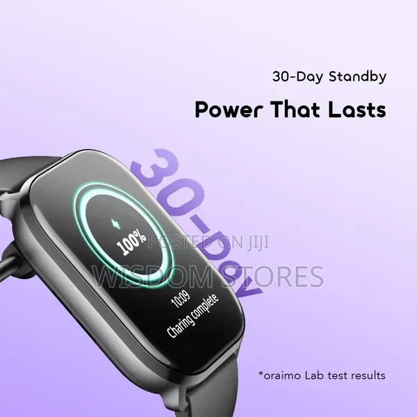 Oraimo Watch 6 Lite 2.01'' Smart Watch With Cool UI Interface