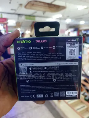 Oraimo Watch 5 Max (Oraimo × Tahilalats Edition), Model OSW-804.