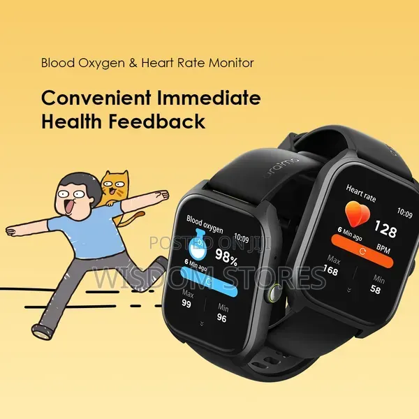 Oraimo Watch 5 Lite 2.01" HD IP68 Smart Watch TAHILALATS
