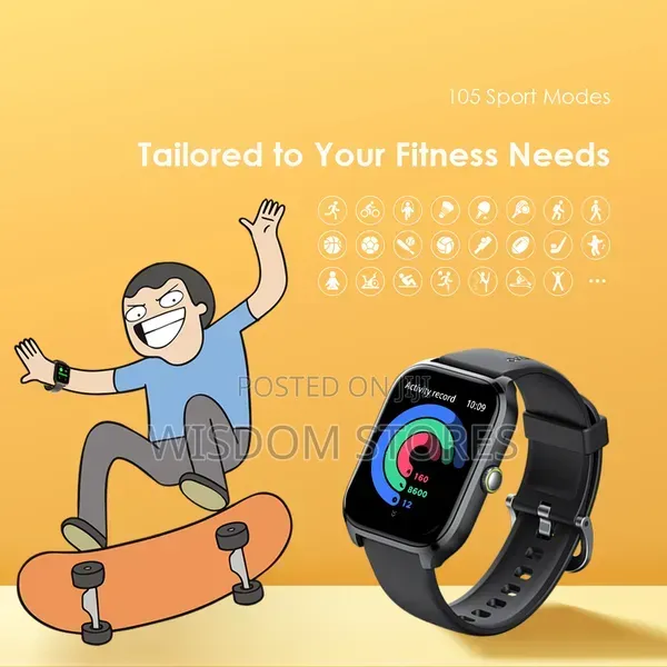 Oraimo Watch 5 Lite 2.01" HD IP68 Smart Watch TAHILALATS