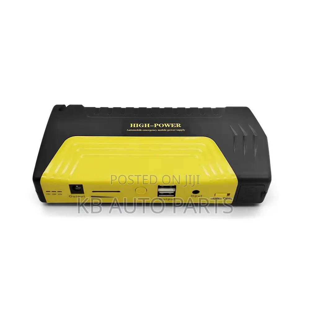 High Power 12V Automotive Jump Starter Kit With Air Compressor