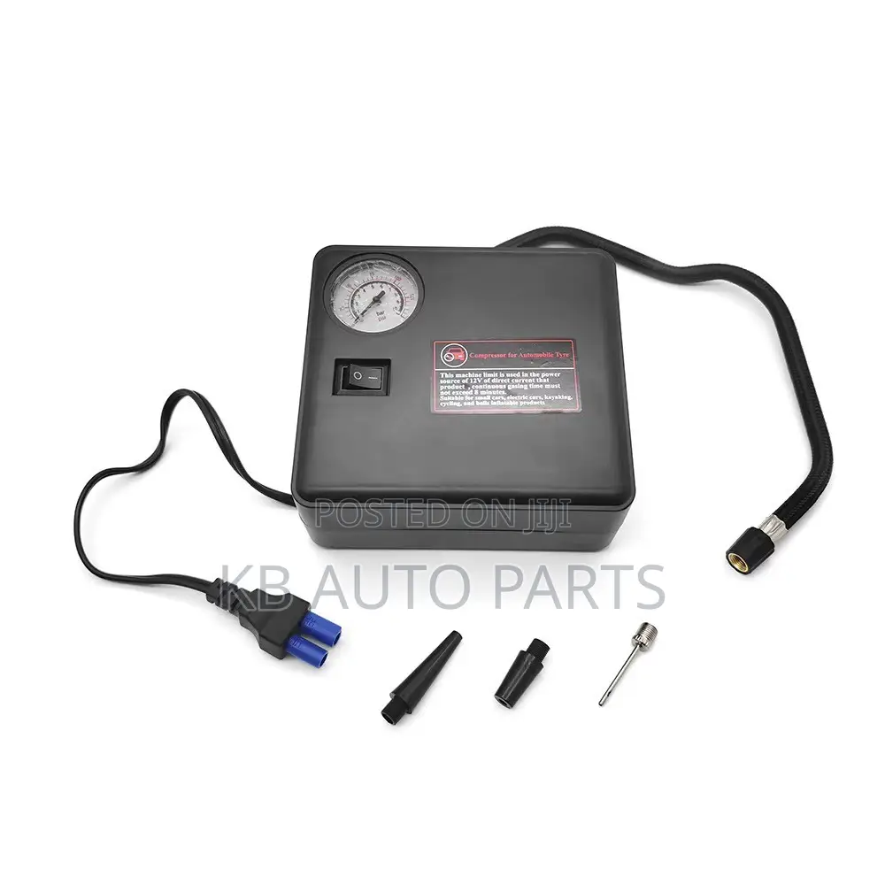 High Power 12V Automotive Jump Starter Kit With Air Compressor
