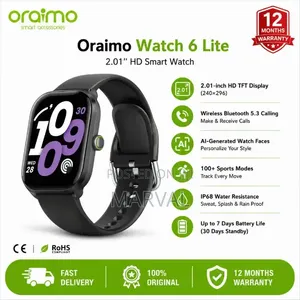Oraimo Watch 6 Lite Smart Watch (OSW-809)