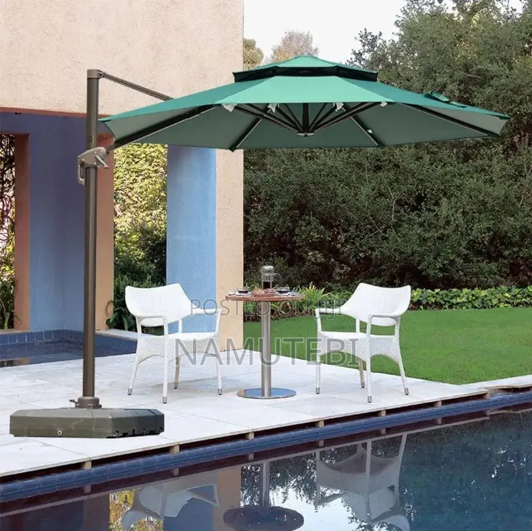 3 Meters Adjustable Umbrella - Canvas Material