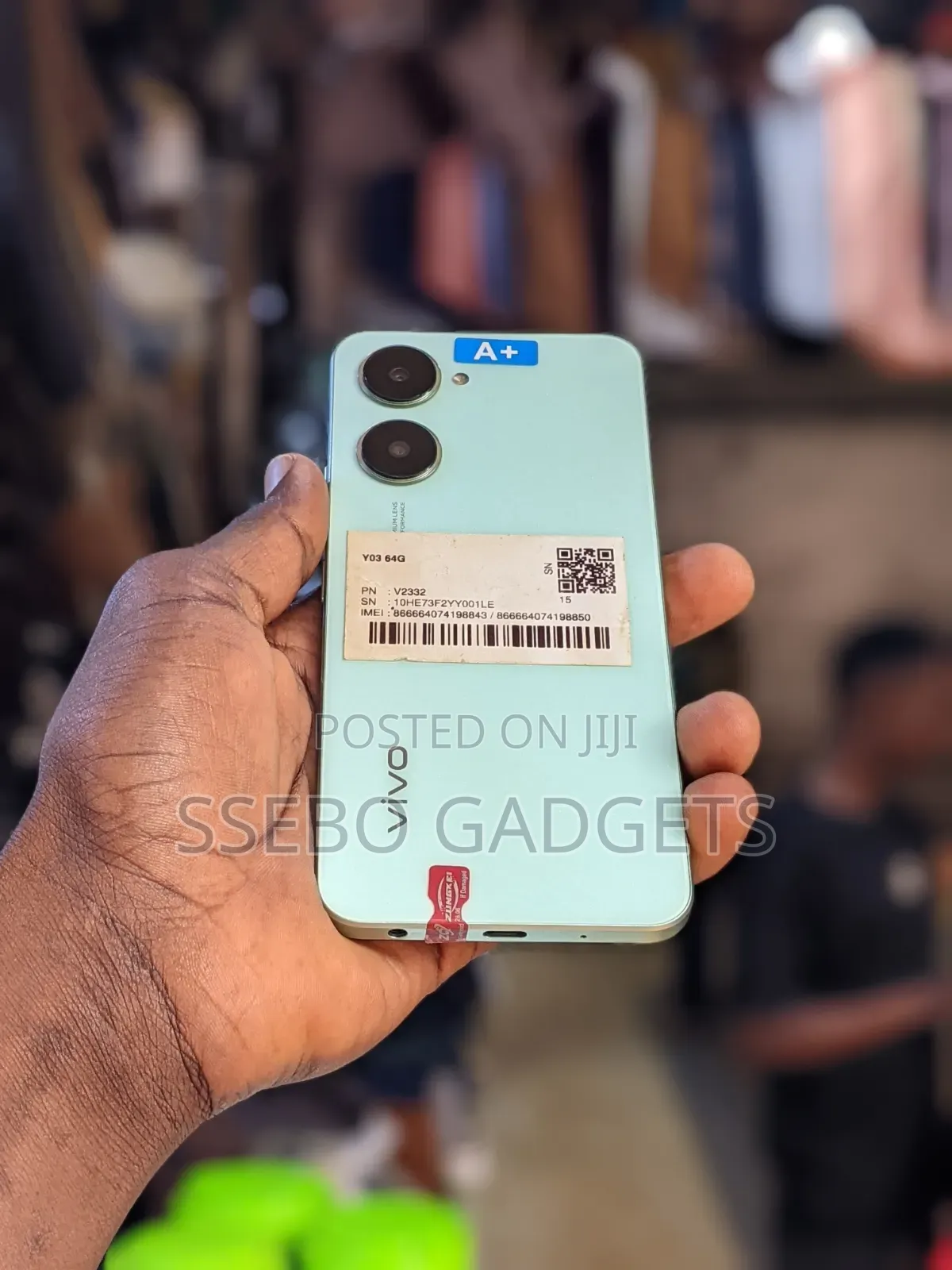 Vivo Y03 64 GB Green