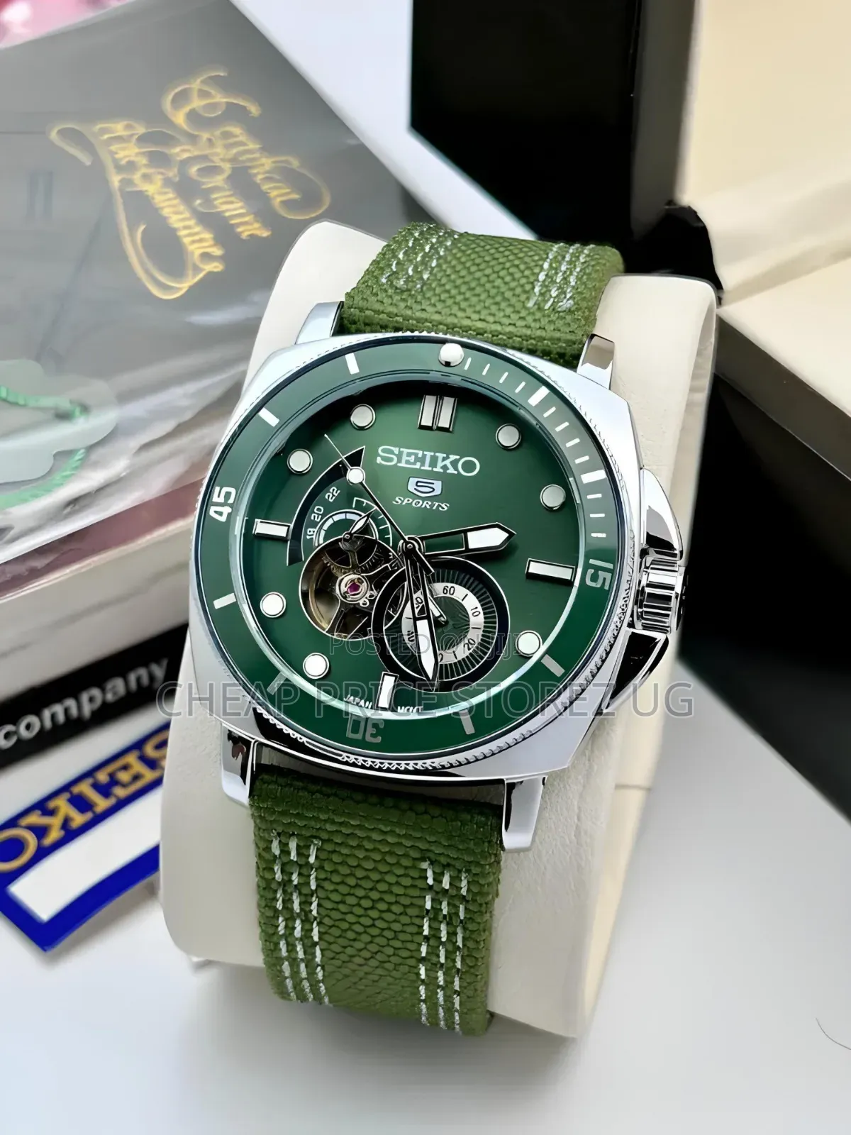 Mechanical Movement Seiko Men's Luxury Watch