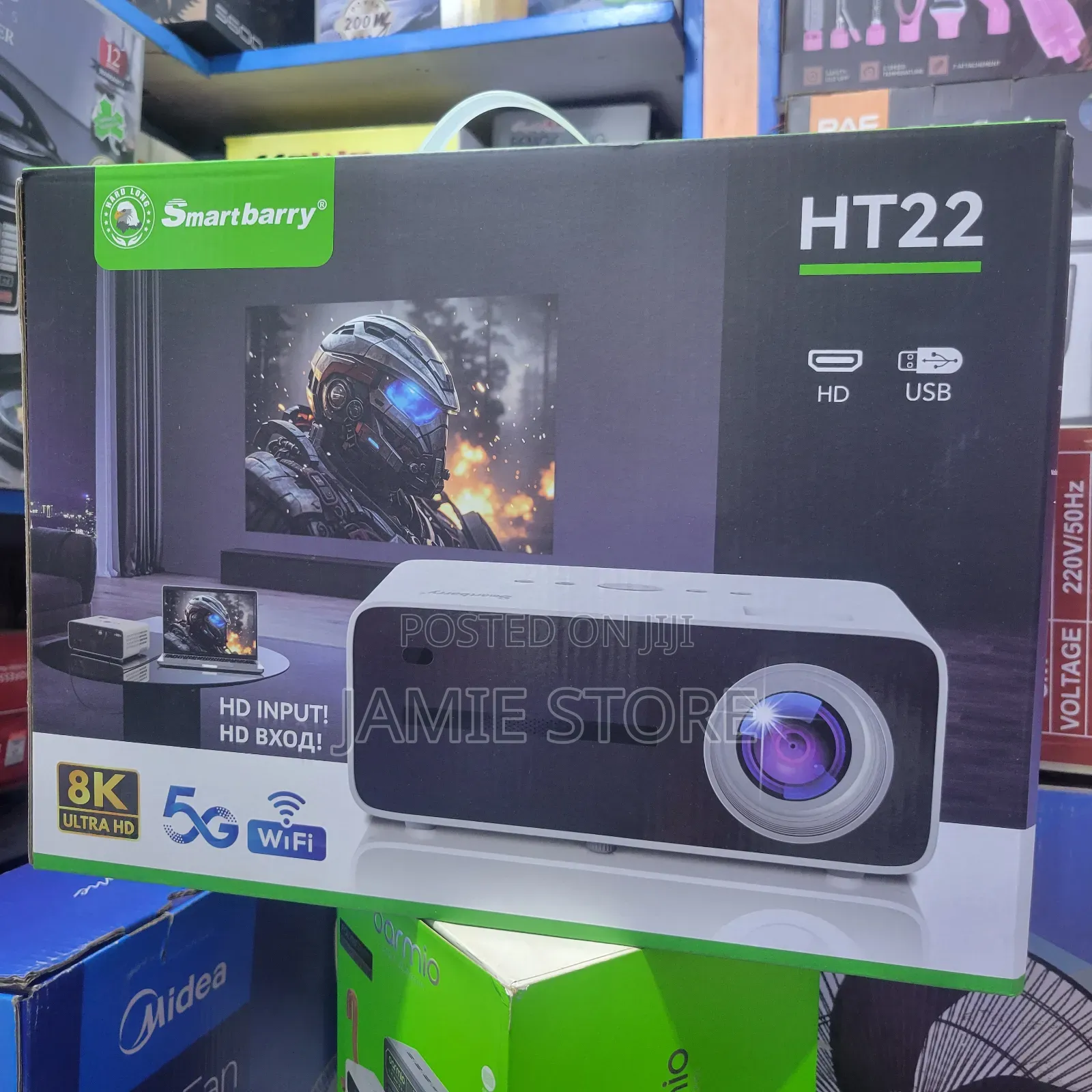8K Ultra HD Smartbarry HT22 Projector