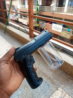 Barber After Shave Cordless Gun Automatic Sprayer Gun With Blue Light