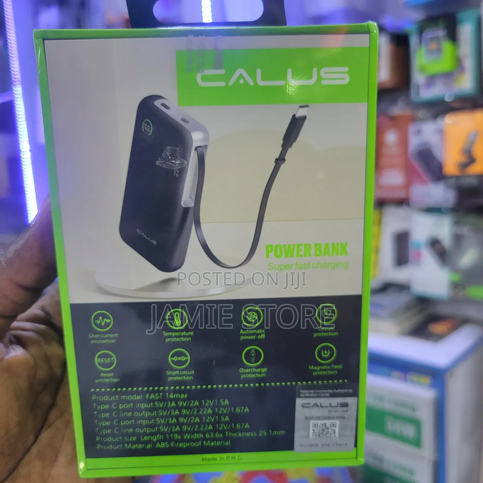 Fast 14max 10000mAh 22.5W Power Bank