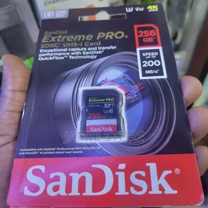 SanDisk Extreme Pro 256gb SDXC Card