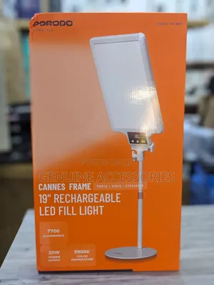 Porodo Lifestyle Cannes Frame 19" Rechargeable Led Fill Light