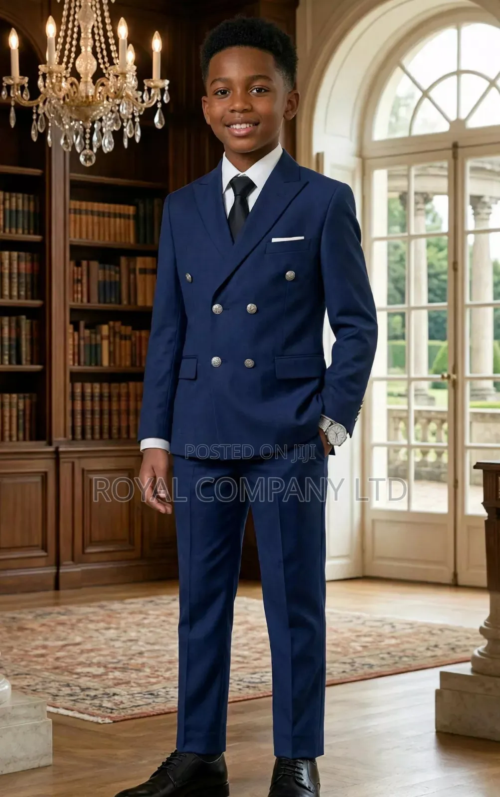 Kids Suit Double Button