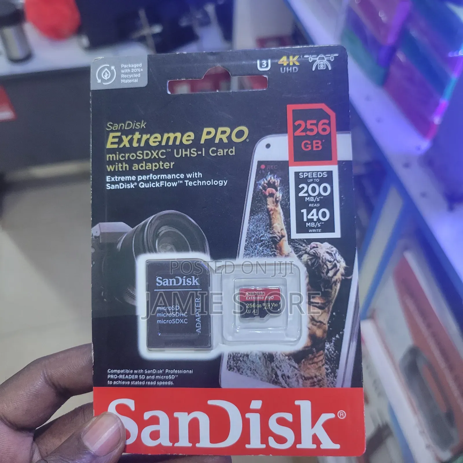 SanDisk Extreme Pro 256gb Micro SXDC Card