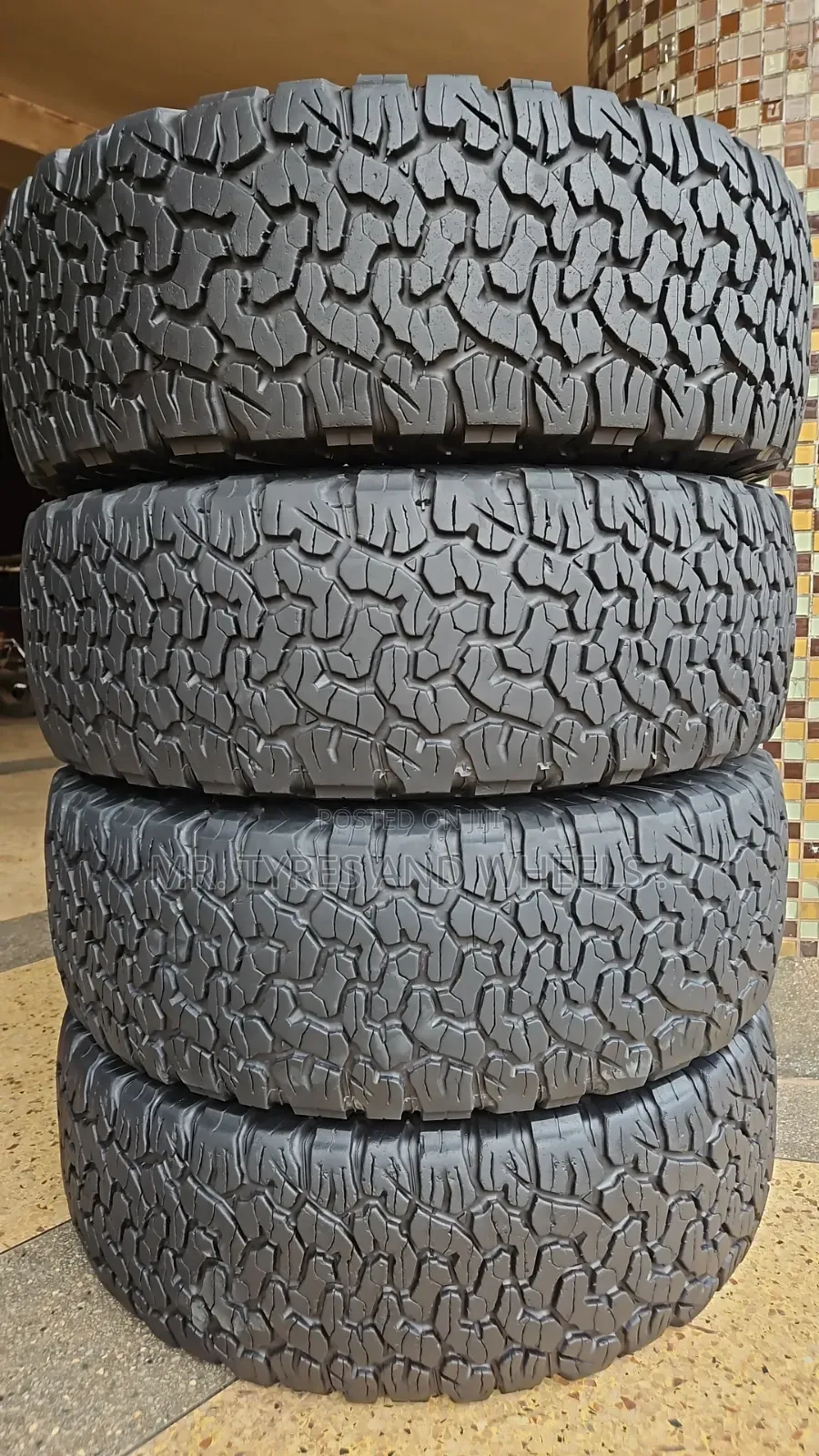 285/70r17 Bf Goodrich Used Tyres