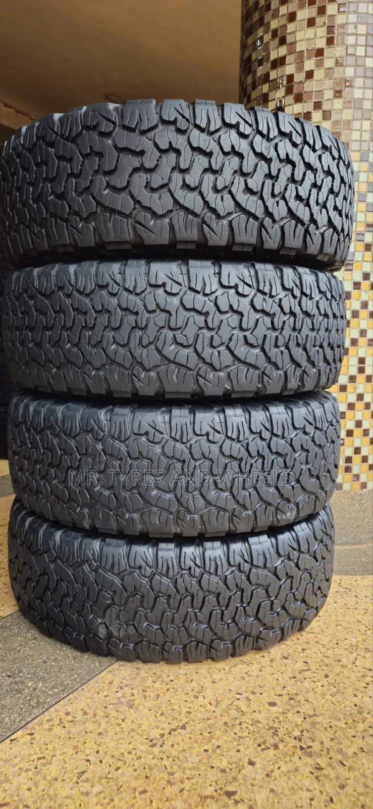285/70r17 Bf Goodrich Used Tyres
