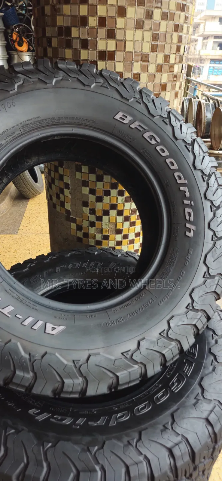 285/70r17 Bf Goodrich Used Tyres