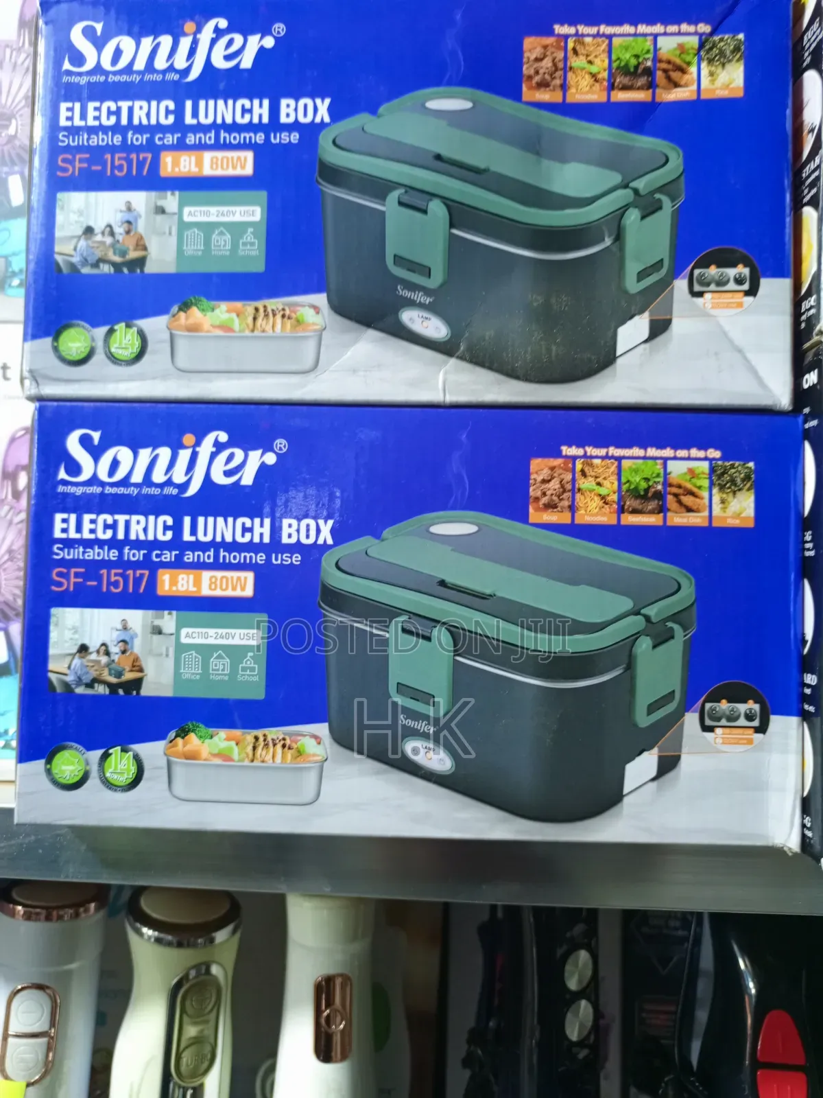 Sonifer SF-1517 Car Home Lunch Box