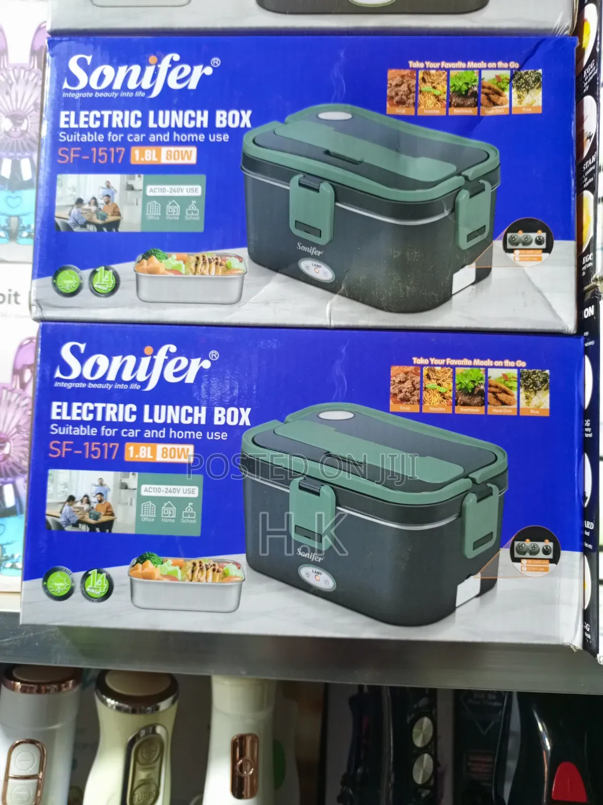 Sonifer SF-1517 Car Home Lunch Box