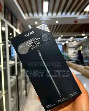 New Tecno Camon Slim 256 GB Black