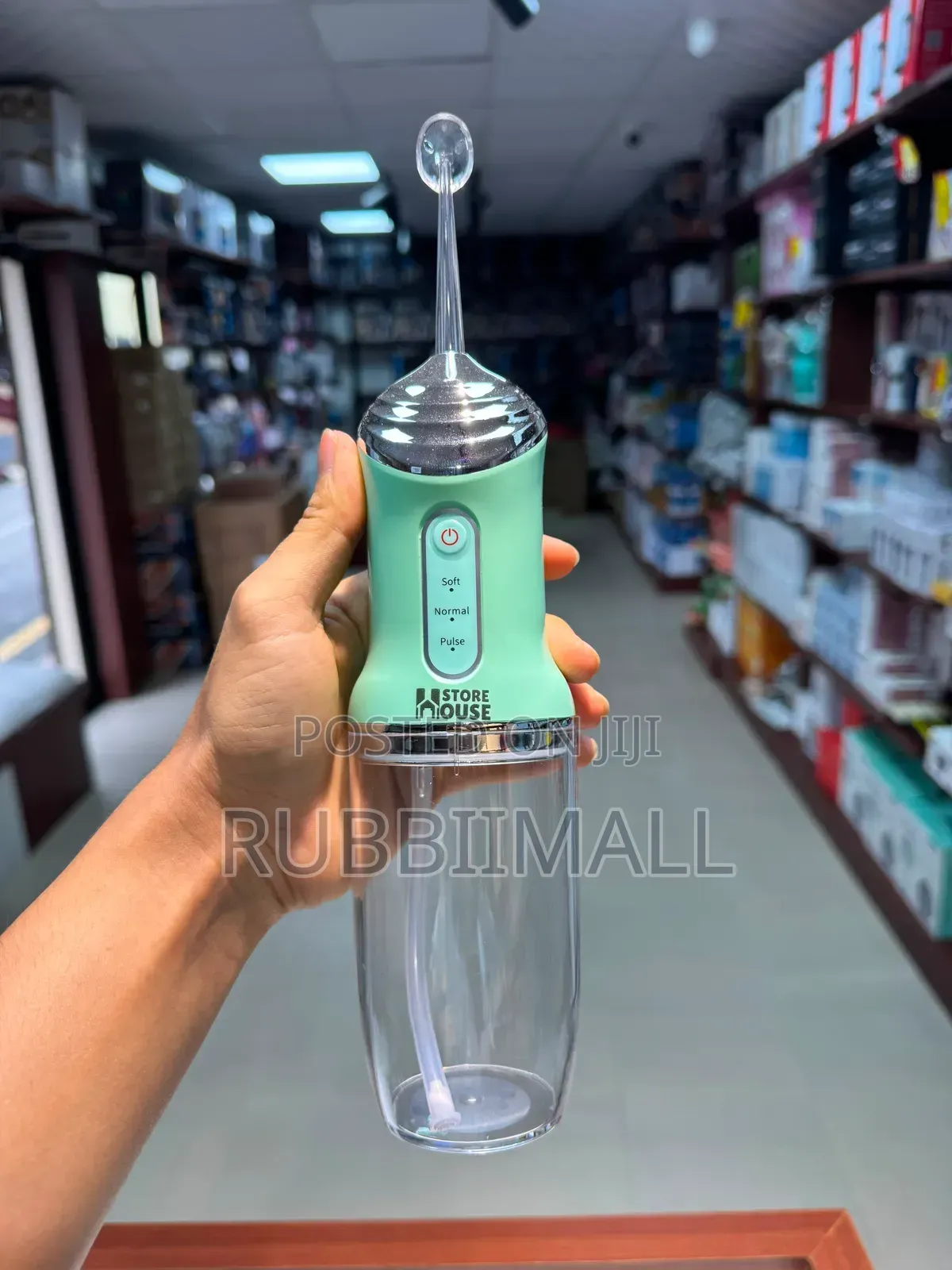 Portable, USB-rechargeable Electric Oral Irrigators (Water Flosser)