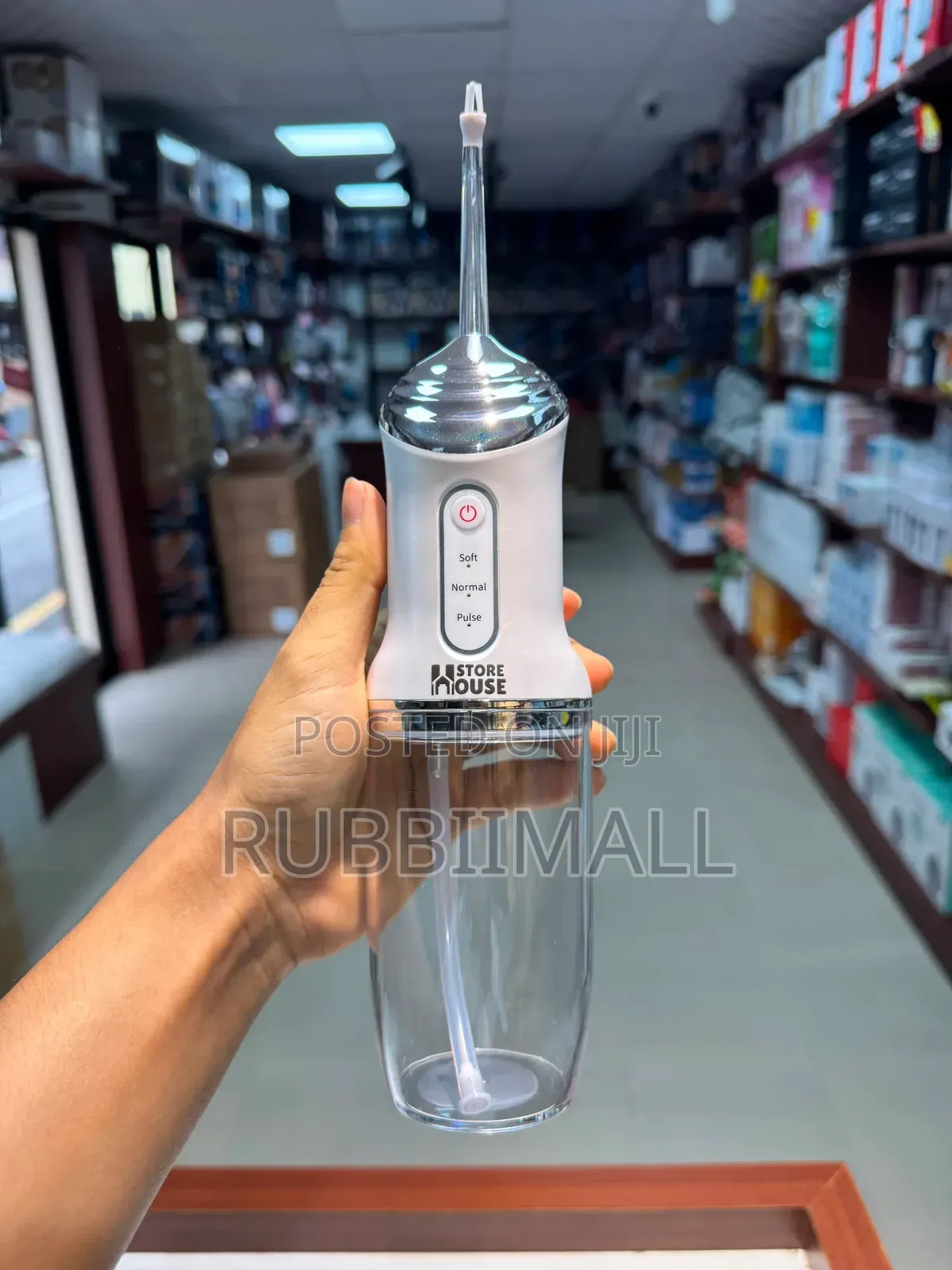Portable, USB-rechargeable Electric Oral Irrigators (Water Flosser)