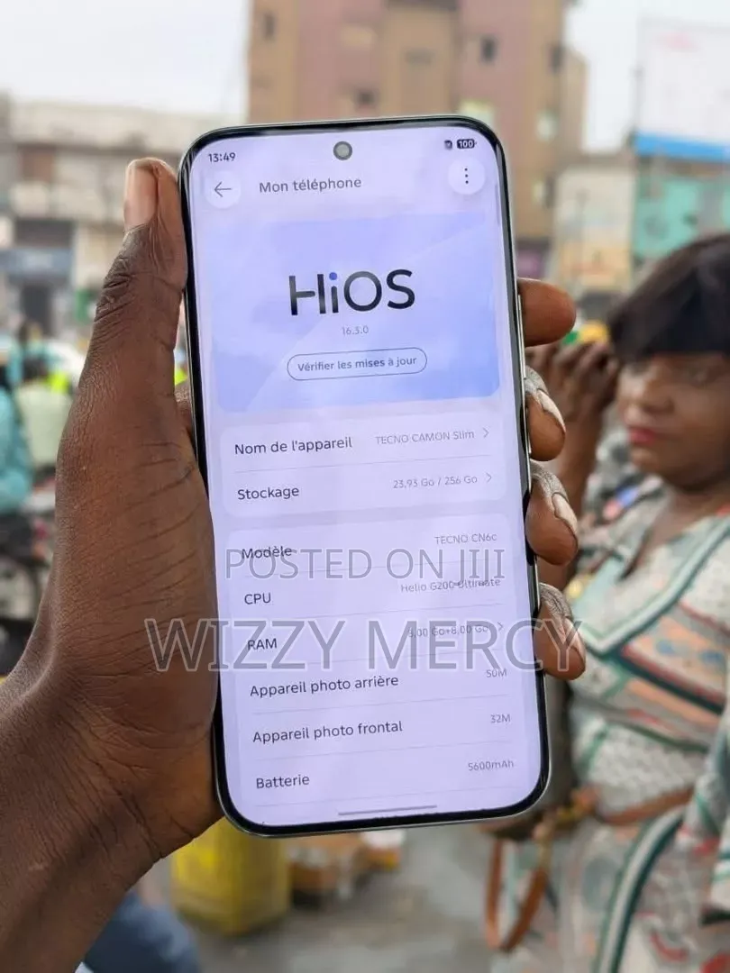 New Tecno Camon Slim 256 GB White