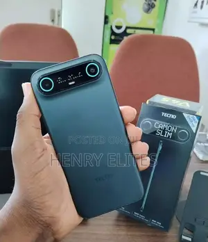 New Tecno Camon Slim 256 GB Black