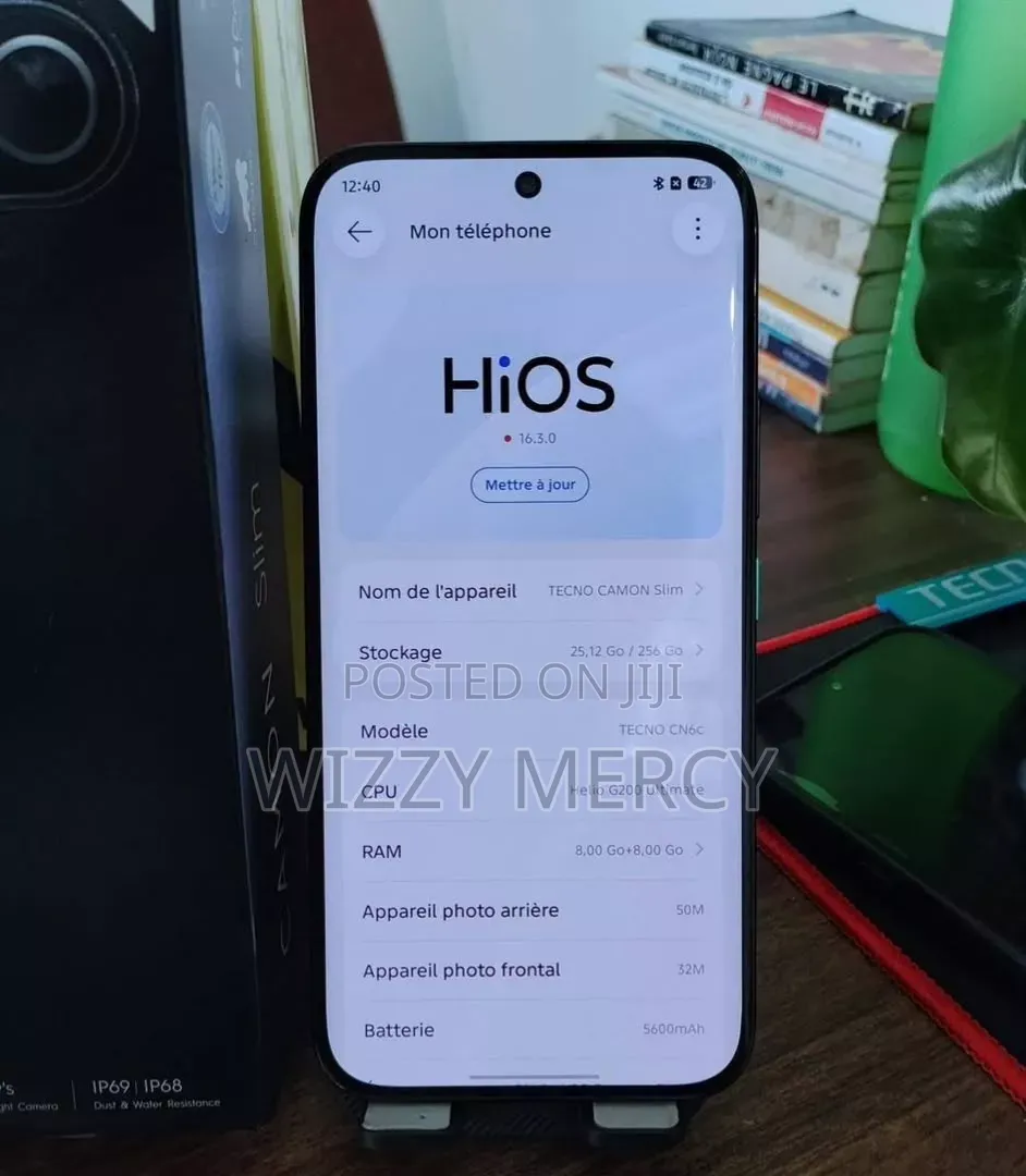 New Tecno Camon Slim 256 GB Purple