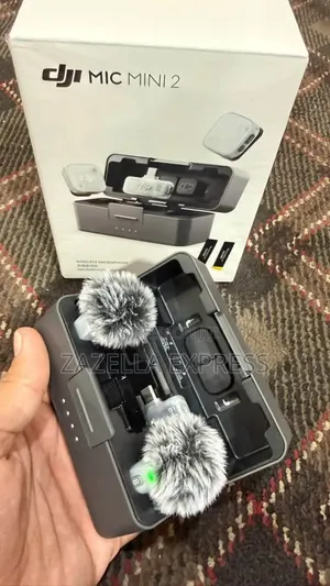 Dji Mic Mini 2 Combo, Compact Wireless Microphone System for Camera