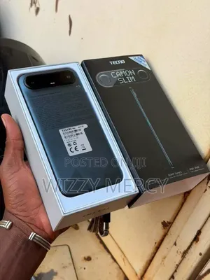 New Tecno Camon Slim 256 GB Black