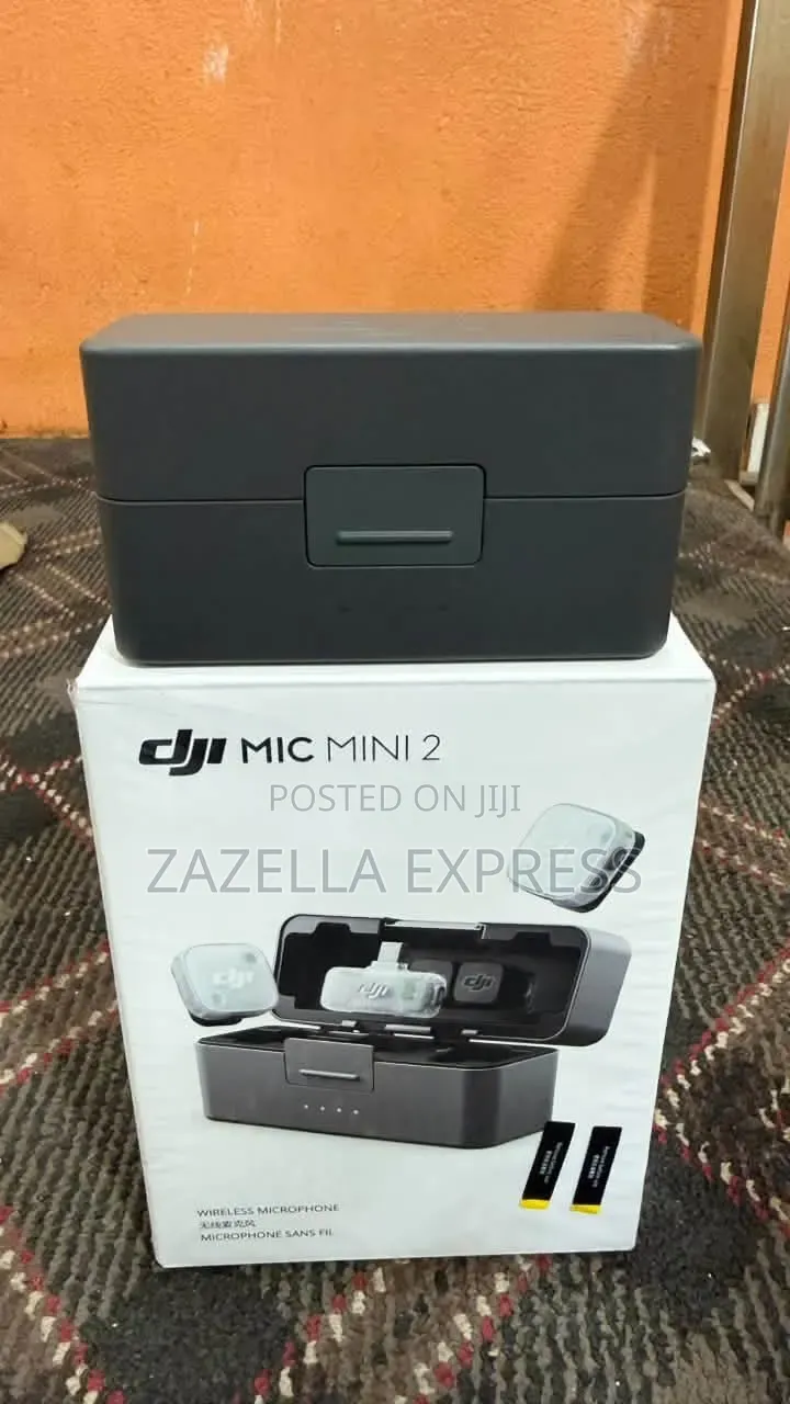 Dji Mic Mini 2 Combo, Compact Wireless Microphone System for Camera