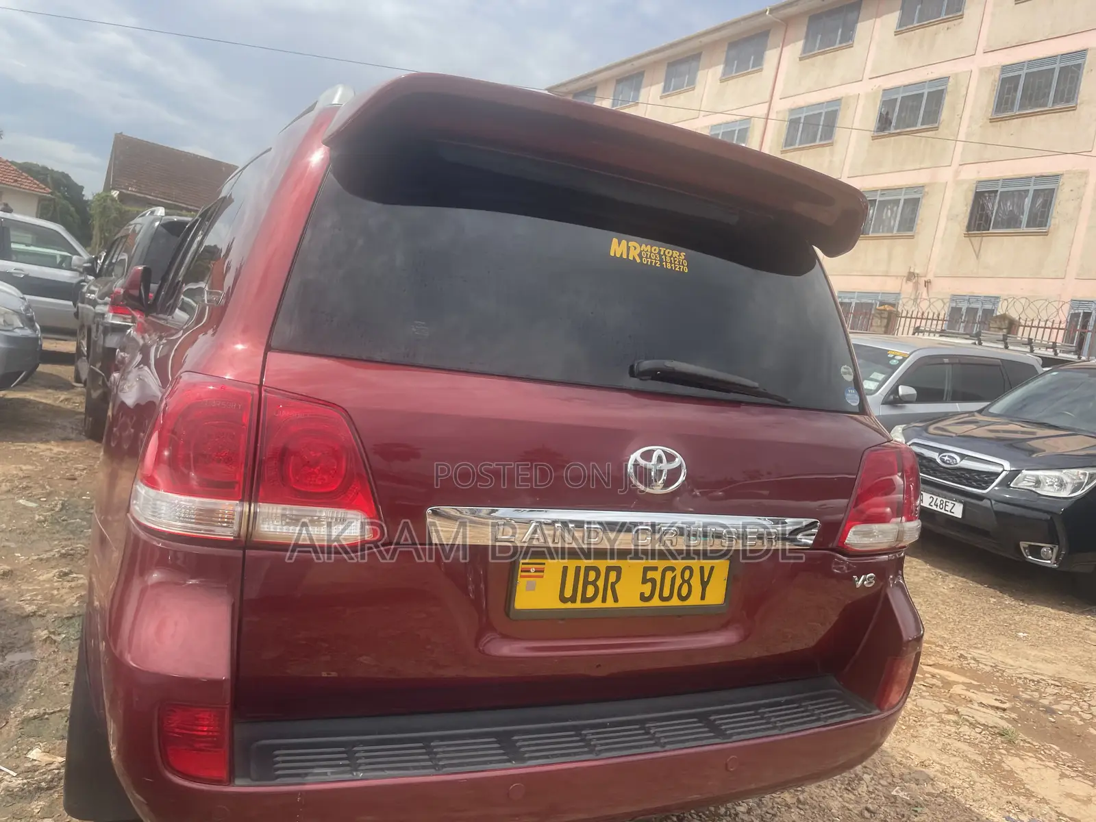 Toyota Land Cruiser 2016 Maroon
