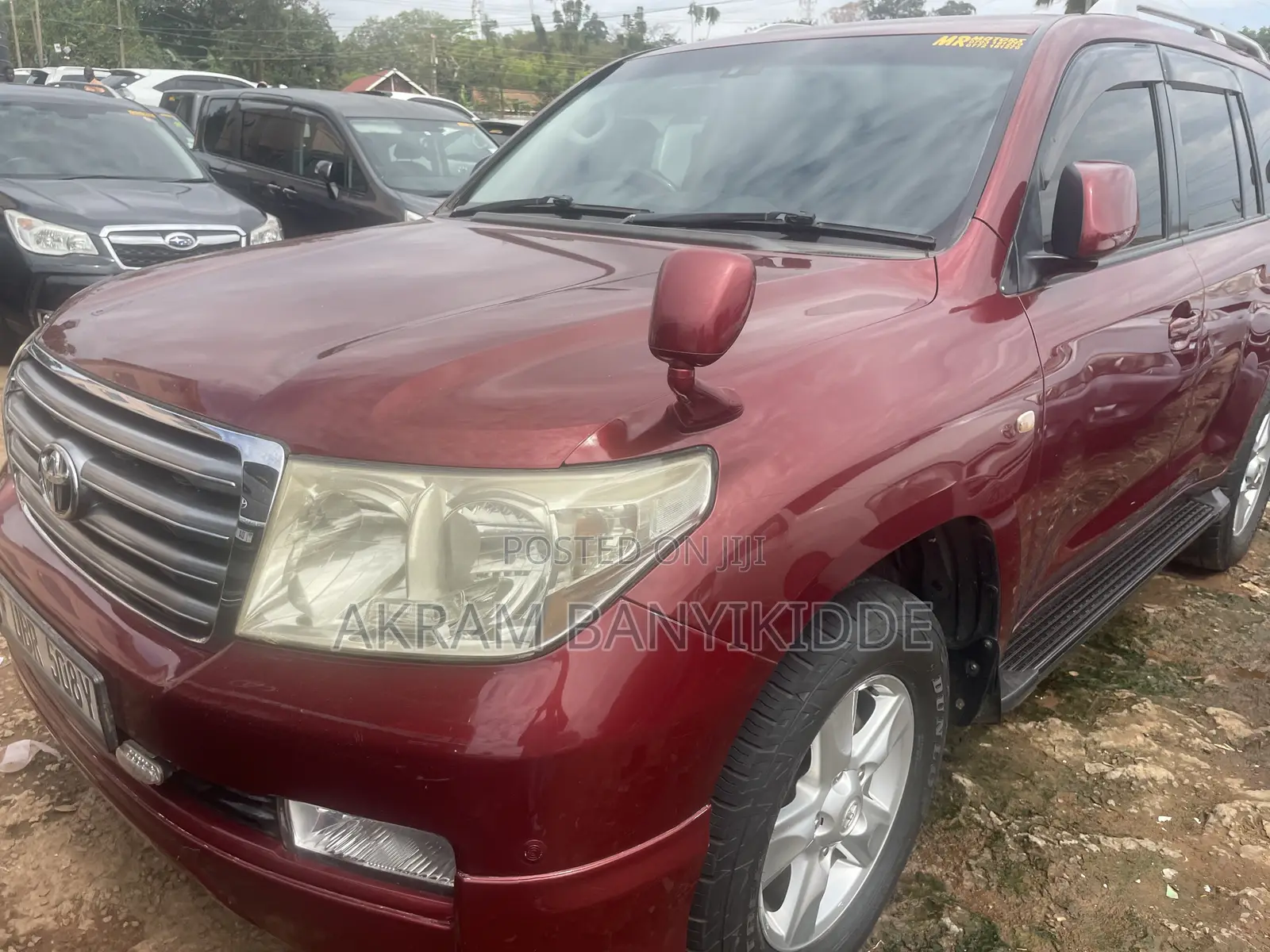 Toyota Land Cruiser 2016 Maroon