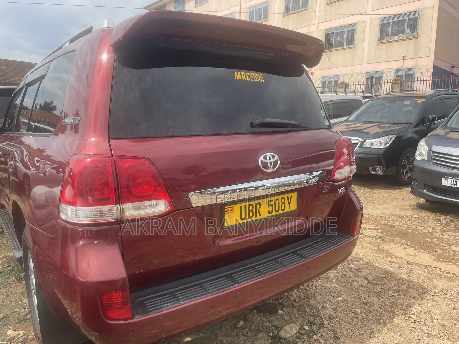 Toyota Land Cruiser 2016 Maroon