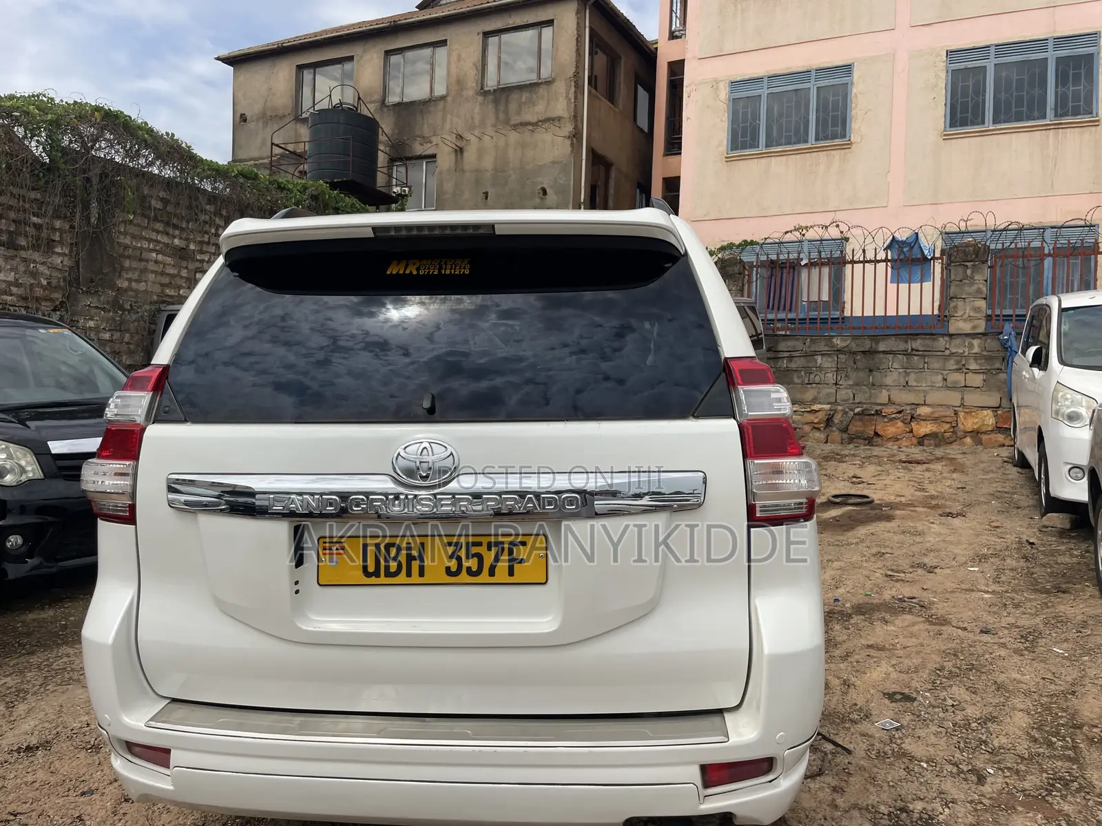 Toyota Land Cruiser Prado 2015 White