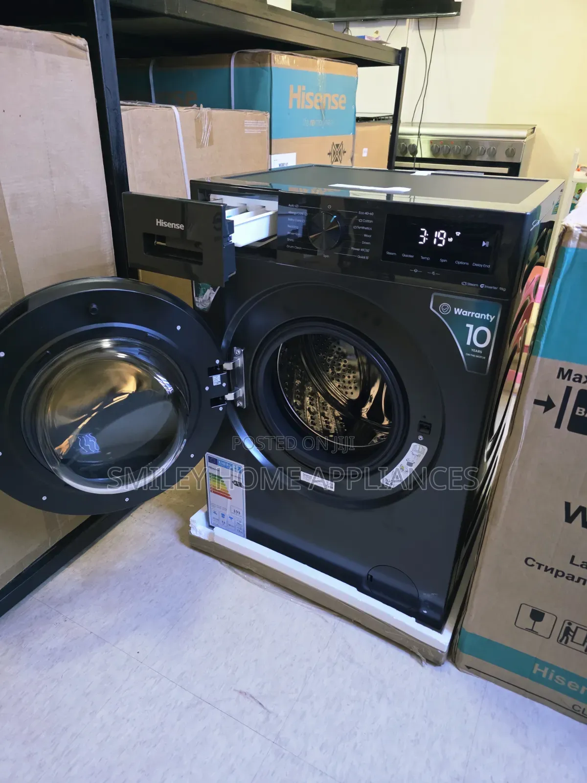 Hisense 2026 Model Brandnew 9kgs Frontloader Automatic Washing Machine