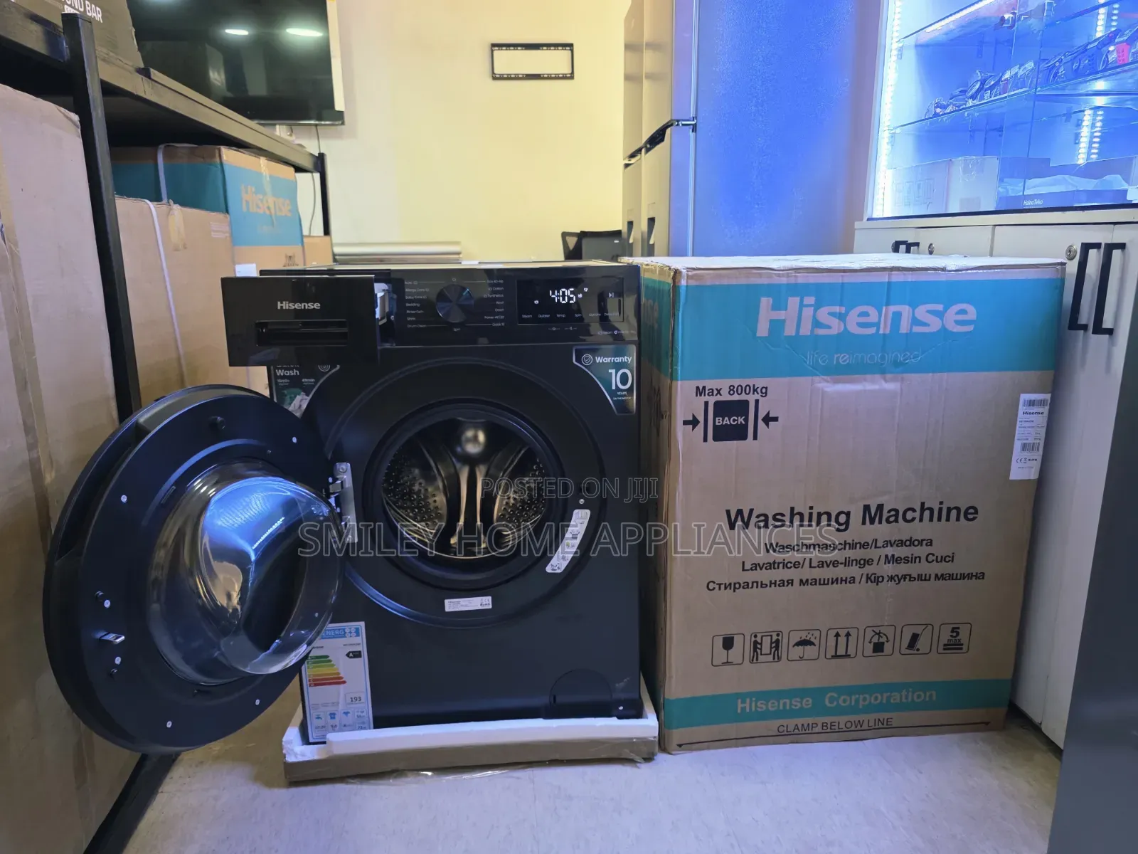 Hisense 2026 Model Brandnew 9kgs Frontloader Automatic Washing Machine