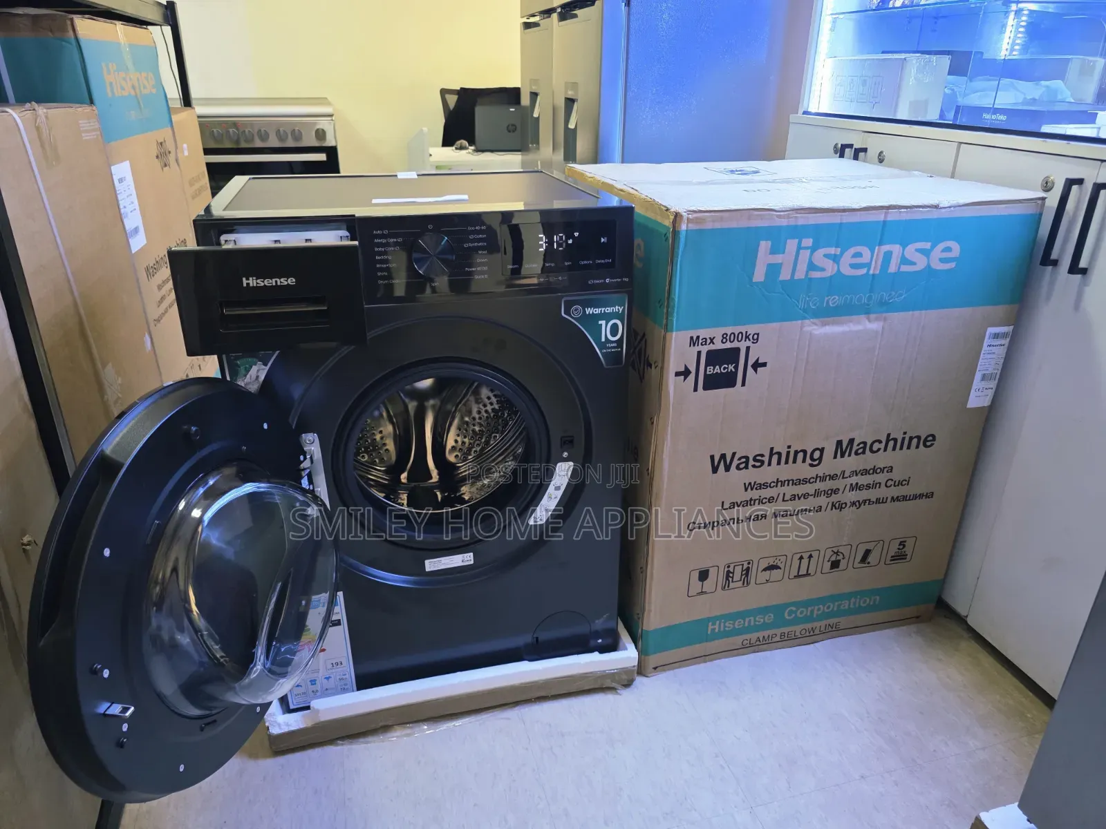 2026 Brandnew Hisense 9kgs Fully Automated Frontloader Washing Machine