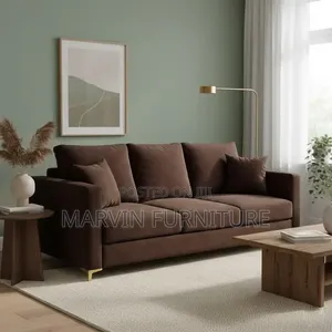 Sofa Set With Low Back and High Density Seaters