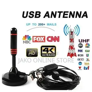 HD Digital Indoor Amplified TV Antenna (200‐mile Range, Ultra HDTV)