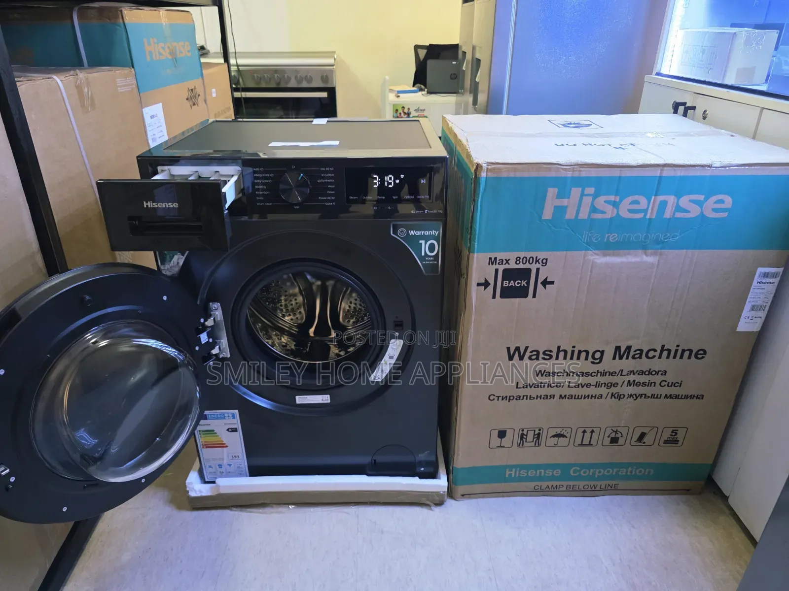 Brandnew 2026 9kgs Fully Automated Hisense Wash & Spin Washing Machine