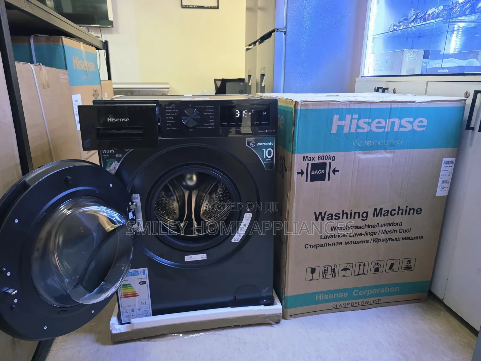 Brandnew 2026 9kgs Fully Automated Hisense Wash & Spin Washing Machine