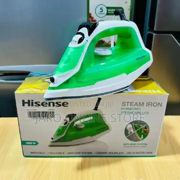 Hisense SteamCare Lite Steam Iron (H18SIGRS1, 1800W)