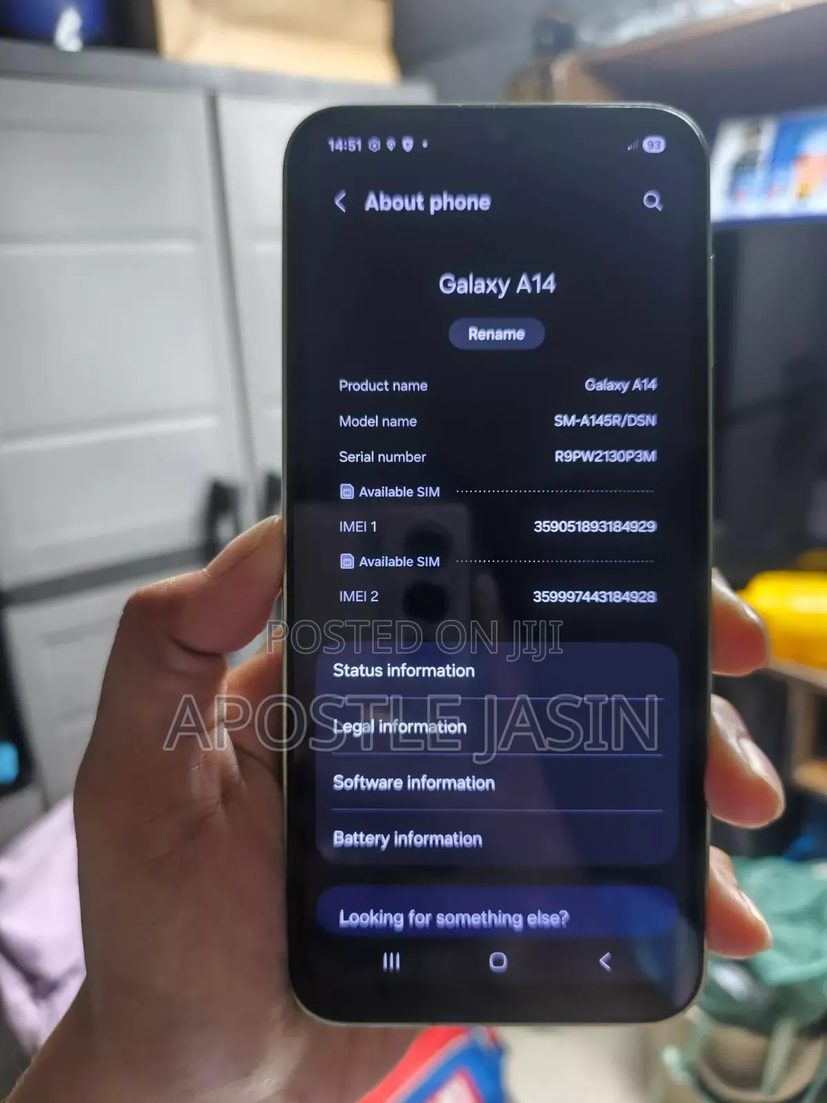 New Samsung Galaxy A14 5G 128 GB Black